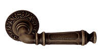 Дверная ручка Vilardi мод. Аврора (матовая бронза)
