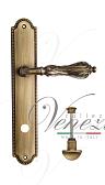 Дверная ручка Venezia на планке PL98 мод. Monte Cristo (мат. бронза) сантехническая