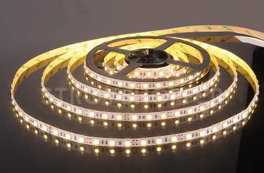 Светодиодная лента 5050/60 LED 14.4W IP20 теплый белый свет 3300К