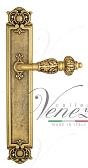 Дверная ручка Venezia на планке PL97 мод. Lucrecia (франц. золото) проходная