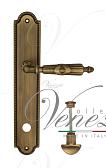 Дверная ручка Venezia на планке PL98 мод. Anneta (мат. бронза) сантехническая