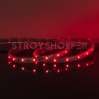 Комплект светодиодной ленты красной 10 м 4,4 Вт/м 60 LED 3528 IP65 LSTR001 220V 4,4W IP65